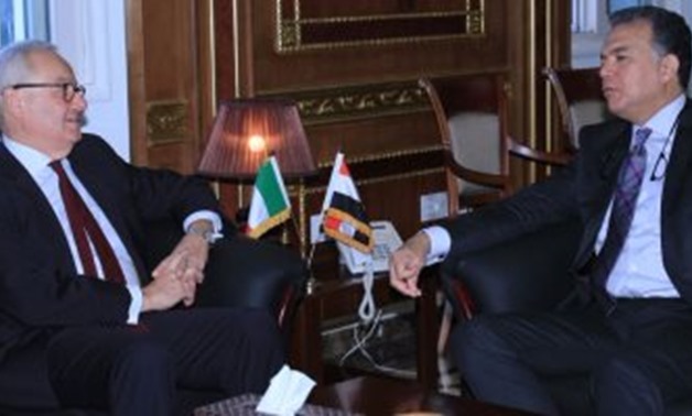 Transport Minister Hisham Arafat on Tuesday discussed with Italian Ambassador to Egypt Giampaolo Cantini - Egypt Today