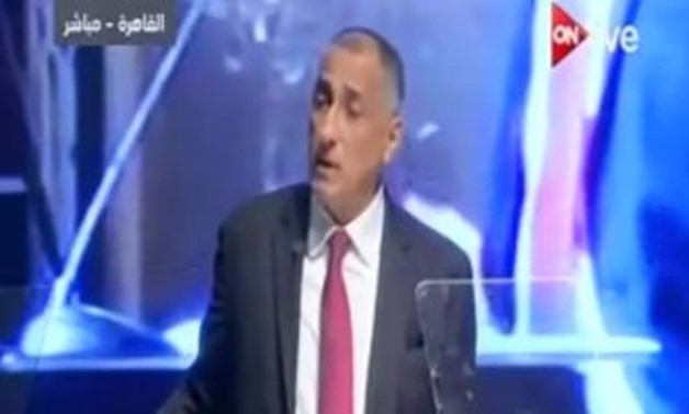 Governor of the Central Bank of Egypt (CBE) Tarek Amer - Screen shot from ONE live channel