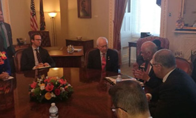 Meeting held between parliamentarians’ delegation with U.S. Senate Orrin Hatch – File Photo