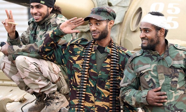 The Libyan national army - Press Photo