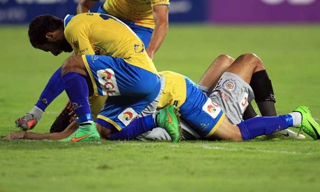Ismaily players celebrate the second goal - Twitter