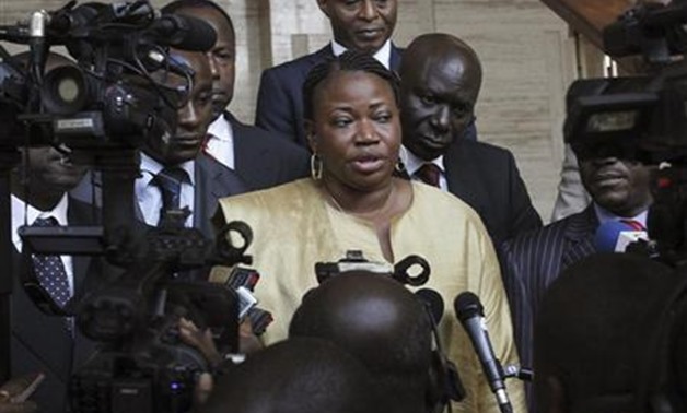 The ICC's deputy prosecutor Fatou Bensouda speaks during a news conference after a meeting with President Alassane Ouattara in Abidjan June 28, 2011. REUTERS/ Thierry Gouegnon