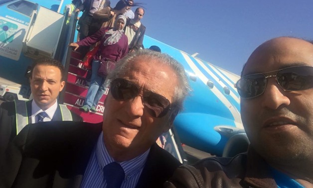 Manuel Jose arrived to Sahrm El Sheikh to participated in WYF, Press Courtesy