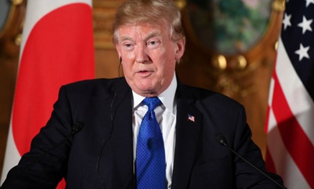 © Jim Watson, AFP | Donald Trump described North Korea's nuclear missile programme as a "threat" to the world during a trip to Asia, in Tokyo - Reuters