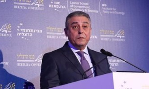 FILE - Egyptian Ambassador to Israel Hazem Khairat 