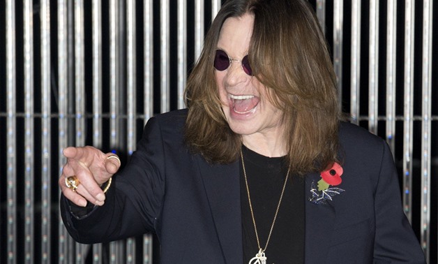 This file photo taken on November 9, 2014 shows British singer Ozzy Osbourne as he arrives for the 2014 MTV Europe Music Awards (EMA) in Glasgow, Scotland -
 AFP/Oli Scarff