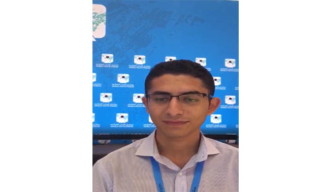 Sameh Kamal, a representative of the Middle East and North Africa for United Nations Major Group for Children and Youth (UN MGCY). Tuesday, November 7, 2017  – Egypt Today