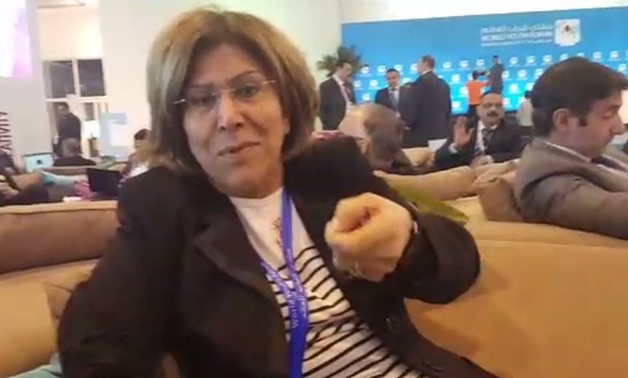 Journalist and political analyst Farida al-Shobashi  – Egypt Today 