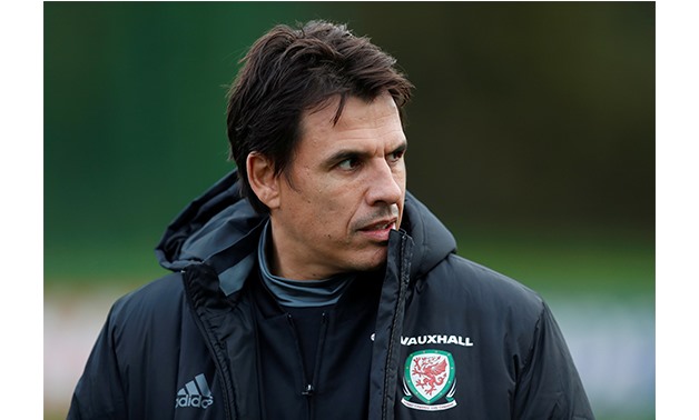 Wales manager Chris Coleman during training Action Images via Reuters/Matthew Childs