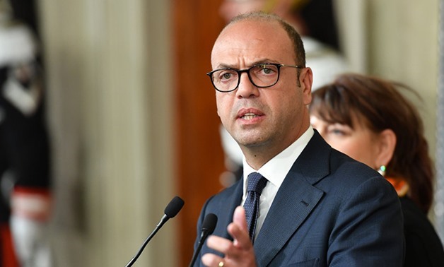 Italian Foreign Minister Angelino Alfano – File Photo