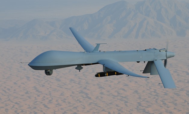 Iraqi security source: Unidentified drone shot down in Kirkuk - Press Photo 