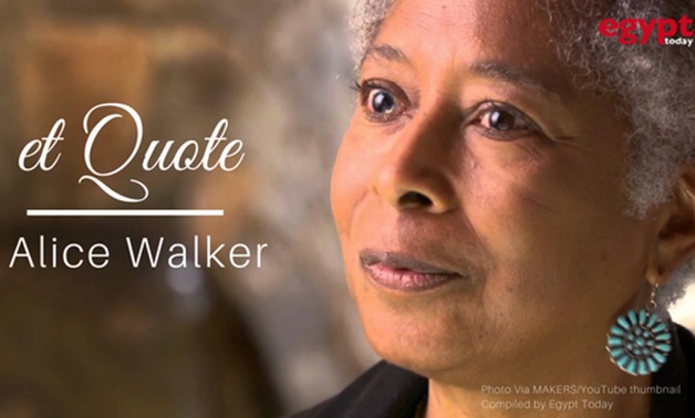American award winner author Alice Walker- May 31, 2012 – Courtesy of MAKERS/YouTube thumbnail Compiled by Egypt Today