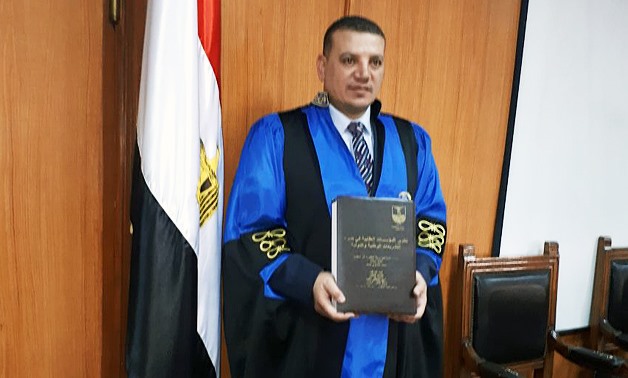 Prisoner Mohamed al-Shenawy got Doctoral Degree inside the prison – File photo