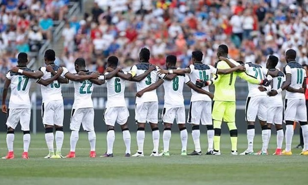 Ghana squad- press courtesy image Jonathan Mensah official twitter account