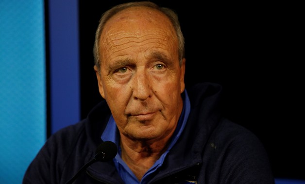 Soccer Football - 2018 World Cup Qualifications - Europe - Italy Press Conference - San Siro, Milan, Italy - November 12, 2017 Italy coach Gian Piero Ventura during the press conference REUTERS/Max Rossi