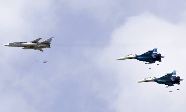 Russian airstrikes against ISIS in Syria - File Photo
