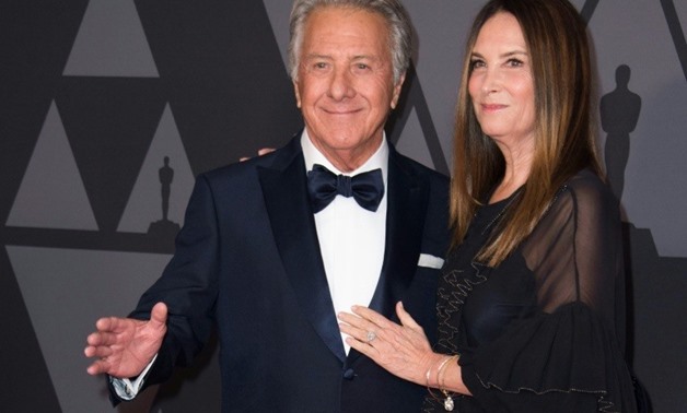 Actor Dustin Hoffman (L) and Lisa Hoffman attend the 2017 Governors Awards, on November 11, 2017, in Hollywood, California