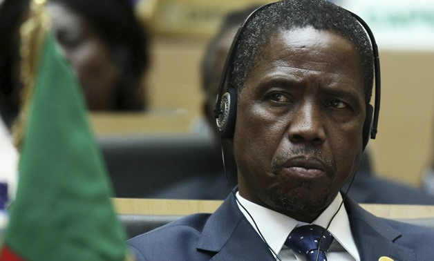 Zambia's president Lungu in a pensive mood - Reuters/Tiksa Negeri
