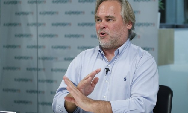Kaspersky, Chief Executive of Russia's Kaspersky Lab, speaks during an interview in Moscow - REUTERS