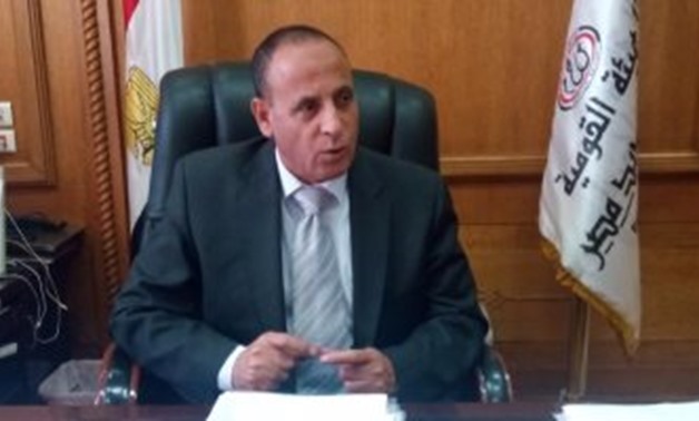 File : Head of the Egyptian Railway Authority, Sayed Salem 