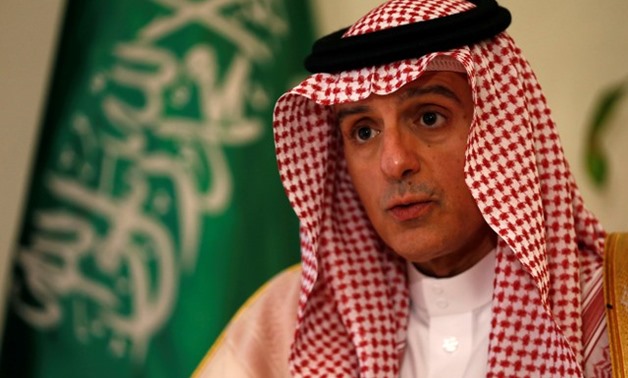 Saudi Foreign Minister Adel al-Jubeir attends an interview with Reuters in Riyadh, Saudi Arabia, November 16, 2017 - REUTERS/Faisal Al Nasser