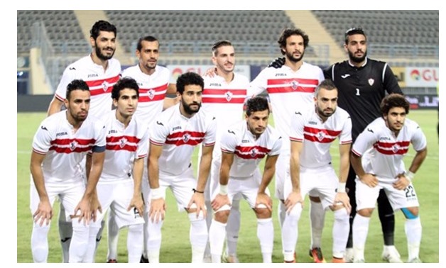 FILE – Zamalek players 