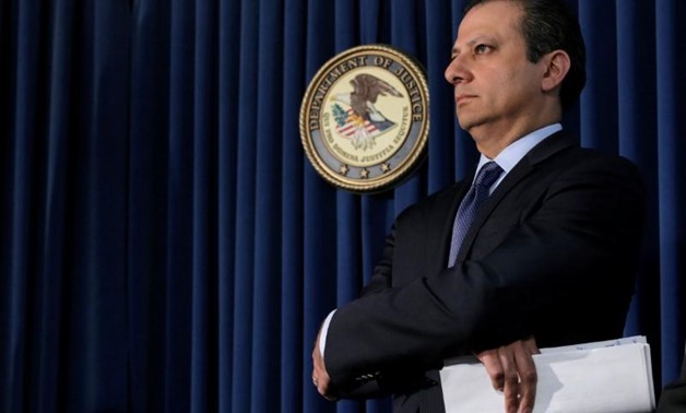 Preet Bharara, U.S. Attorney for the Southern District of New York and Obama appointee, is expected to remain in his post according to a law enforcement official. REUTERS/Brendan McDermid
