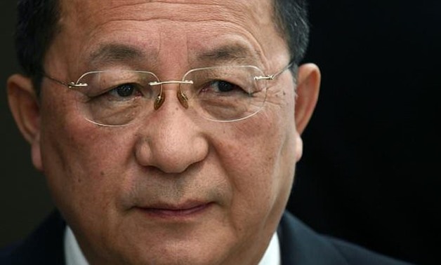 North Korean Foreign Minister Ri Yong-ho travels to Cuba at a time both Pyongyang and Havana have tense relations with the United States - AFP