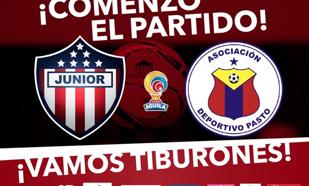 Club Junior FC vs Deportivo Pasto – Press image courtesy Club Junior FC’s official Twitter account