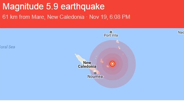 Magnitude 5.9 earthquake - Google