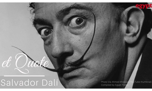 Brilliant Spanish surrealist Salvador Dali - Ahmed Khoswan/YouTube thumbnail l– Compiled by Egypt Today