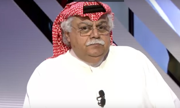 Kuwaiti columnist Fouad al-Hashim was granted an arrest warrant and travel ban for criticizing Qatari regime - photo courtesy: a snapshot taken from a youtube video of the interview of Hashim with al-Arabiya Channel in 
July 2017