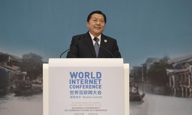 Lu Wei, director of Cyberspace Administration of China, speaks at the closing ceremony of the second annual World Internet Conference in Wuzhen town of Jiaxing, Zhejiang province, China, December 18, 2015. REUTERS/Stringer/File Photo
Lu Wei was su