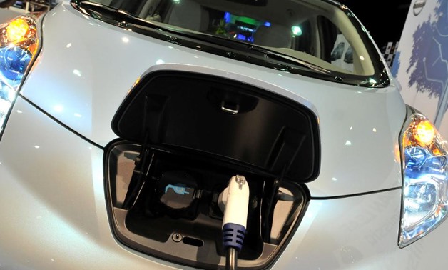 Not so fast ... electric car sales in Australia have stalled, as the rest of the world talks them up. Picture: Bryan Mitchell/Getty Images/AFP