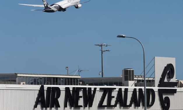An Air New Zealand Boeing Dreamliner 787 takes off from Auckland Airport in New Zealand, September 20, 2017. REUTERS/Nigel Marple
