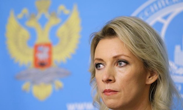 Spokeswoman of the Russian Foreign Ministry Maria Zakharova attends a news briefing in Moscow, Russia, in this file photo dated October 6, 2015 - Reuters
