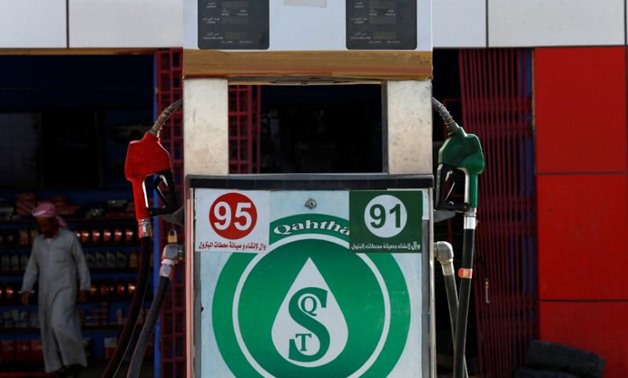 A fuel dispenser is seen at a petrol station in Riyadh, Saudi Arabia October 8, 2017. REUTERS/Faisal Al Nasser
