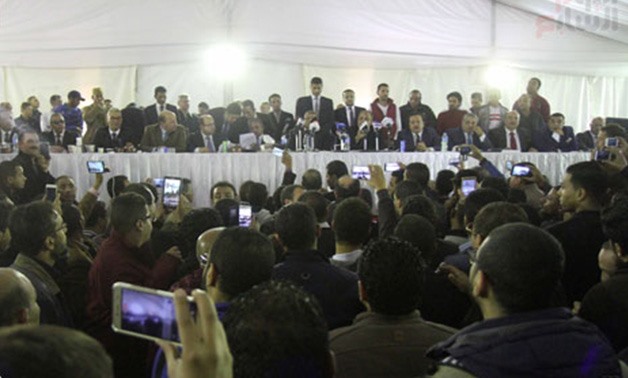 Judicial committee announces Zamalek`s elected board, Courtesy of Youm7 website