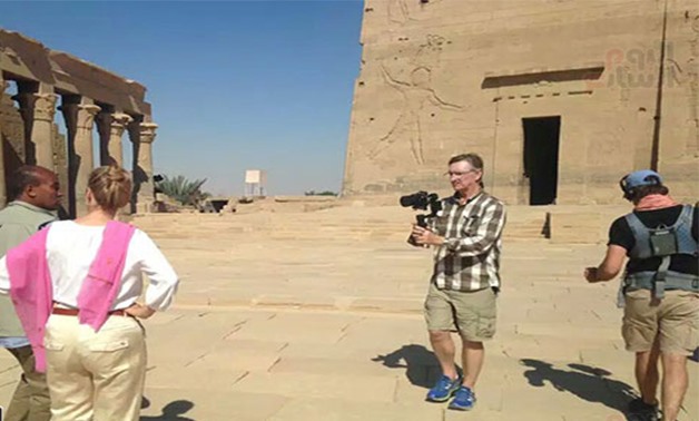 FILE: Australian delegation filming film to attract tourism in Luxor