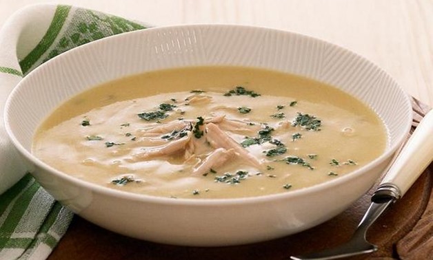 creamy chicken soup - Wikimedia