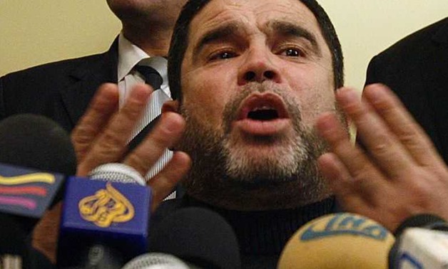 Hamas official Salah Bardawil speaks during a news conference in Cairo in 2009- Reuters