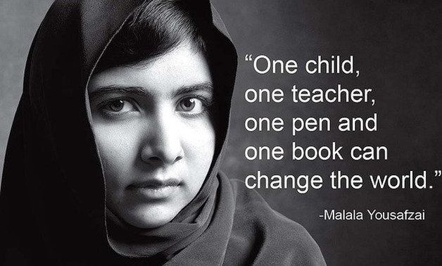 Malala Yousafzai a Pakistani activist for female education and the youngest Nobel Prize laureate UN Photo, UN-SG UNiTE to end violence against women campaign