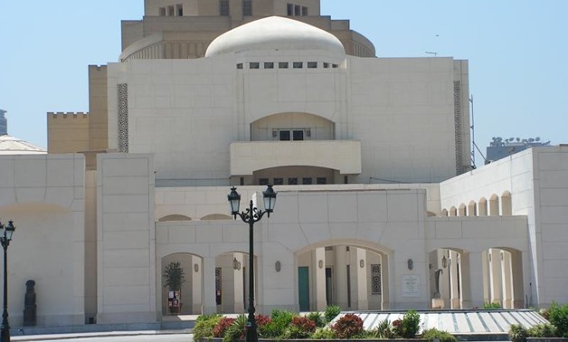 Cairo Opera House exterior photograph, October 23, 2006 – Wikimedia Commons