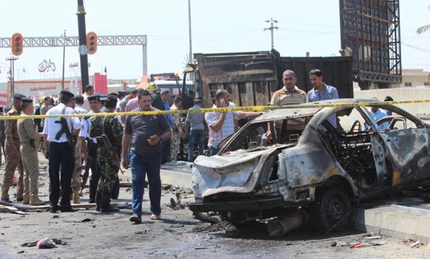 Bomb blast in southern Baghdad - FILE PHOTO