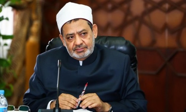 Grand Imam of Al Azhar Ahmed el-Tayeb - FILE PHOTO