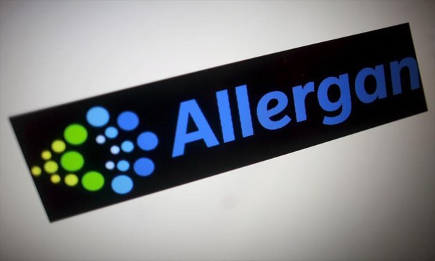 The Allergan logo is seen in this photo illustration in Singapore November 23, 2015. REUTERS/Thomas White