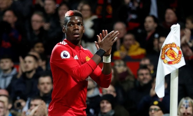 Premier League - Manchester United vs Newcastle United - Old Trafford, Manchester, Britain - November 18, 2017 Manchester United's Paul Pogba applauds the fans as he is substituted Action Images - Reuters