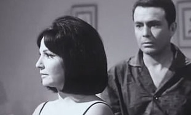 Salah zufakir and Shadia during a scene from the 1967 movie "Karamet Zawgaty” or My Wife’s Dignity