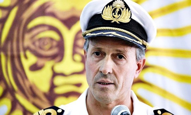 Navy spokesman Enrique Balbi - REUTERS