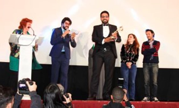 “Mastoura’s” director Mohanad Diab received Best Documentary’s subject from Tangier Film Festival on Saturday, December 3 – Egypt Today